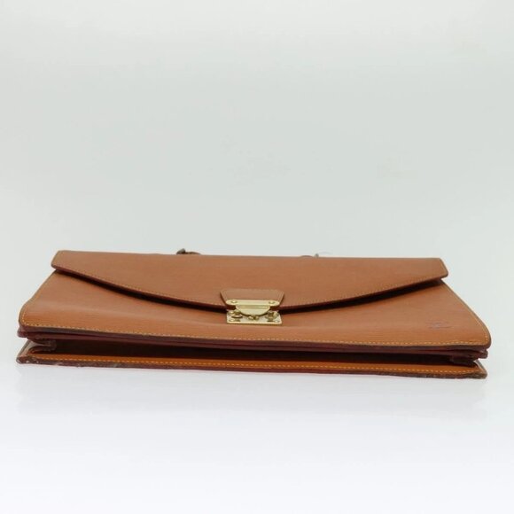 LOUIS VUITTON Epi Serviette Conseiller Briefcase Brown M54423 LV Auth 141893 - Picture 7 of 16